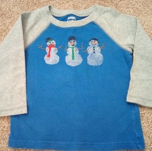 Sold! Gymboree Snowman Shirt